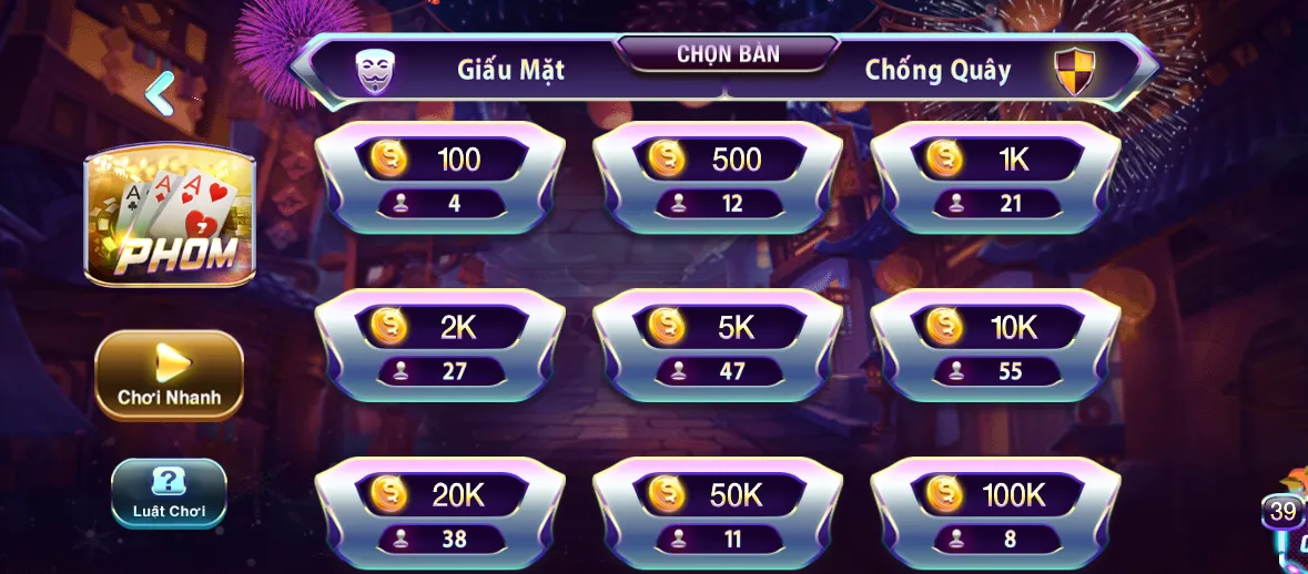 sản phẩm game bài đổi thưởng nổi trội