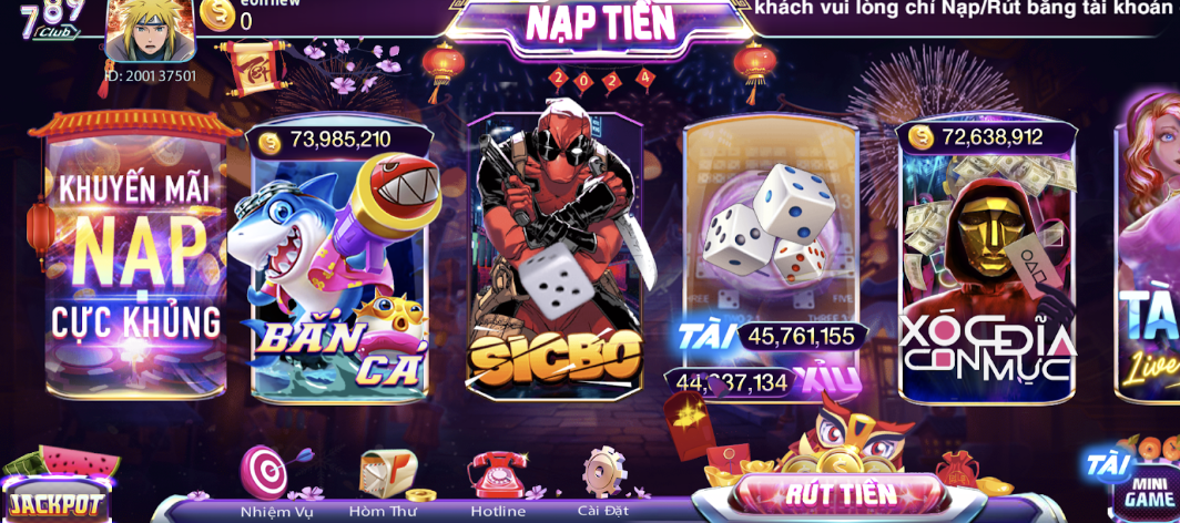 Điểm qua vài nét hấp dẫn từ game bài đổi thưởng Sicbo