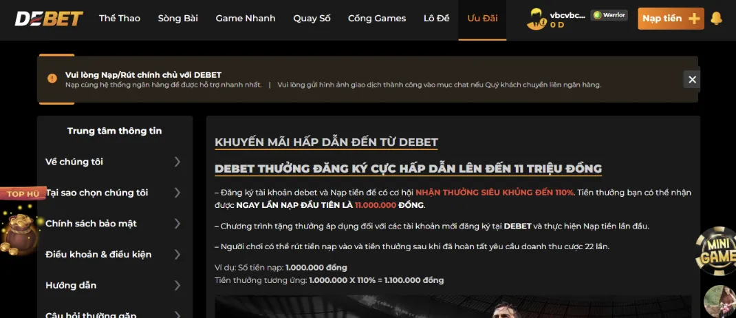 Game cược sinh động cùng dàn âm thanh hấp dẫn