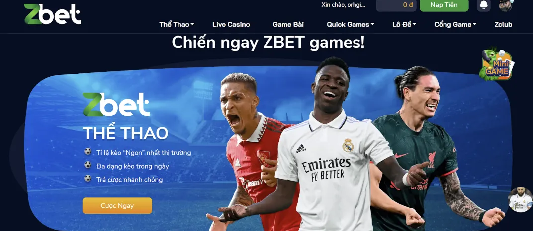 Giới thiệu sơ nét những điểm thú vị đến từ sân chơi ZBET